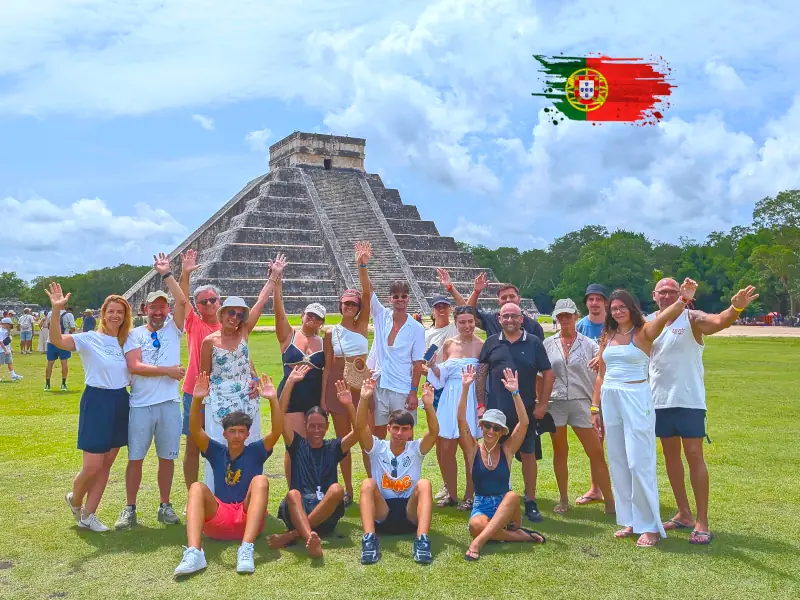Chichén Itzá Premium com guia Português + Cenote + Cidade de Valladolid