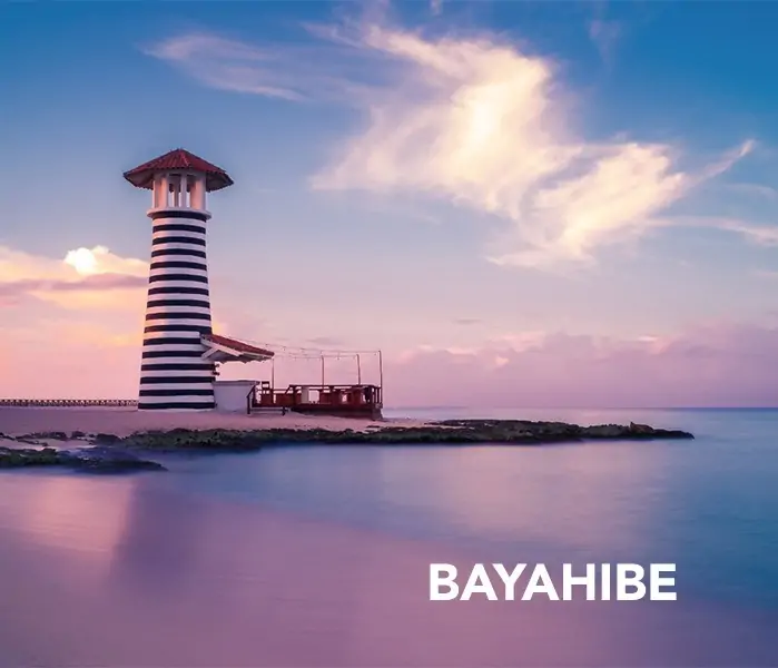 Paisagens de Bayahibe e Praias do Mar das Caraíbas