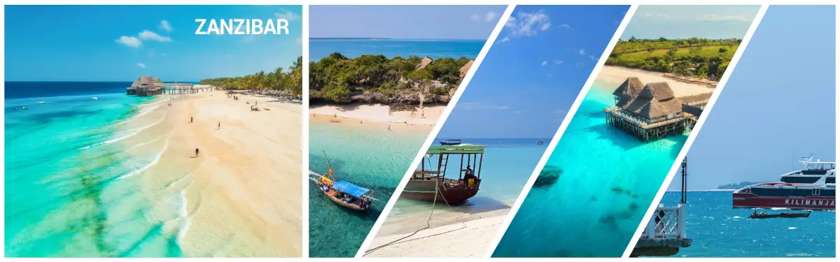 Férias em Zanzibar: praia paradisíaca de Nungwi, barco Dhow tradicional, o icónico restaurante The Rock e Ferry Kilimanjaro