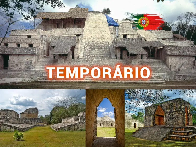 <s>Chichén Itzá</s> EK BALAM Premium com guia Português + Cenote + Cidade de Valladolid