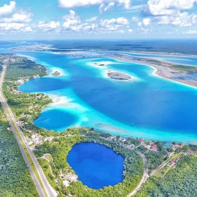 Bacalar - a lagoa das 7 cores
