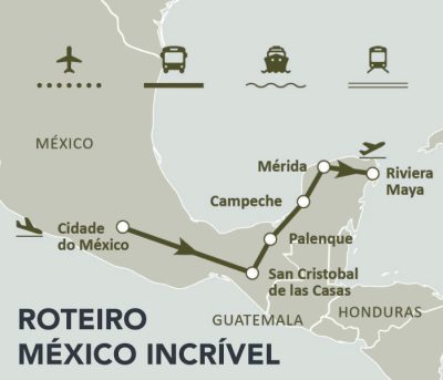 Pacote de Viagem Roteiro México Incrível