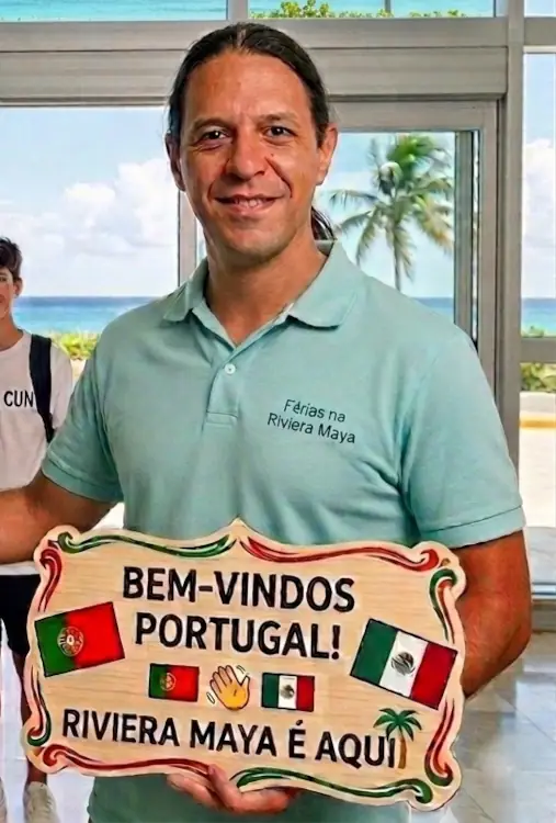 Rui Rodrigues no México para proporcionar as melhores excursões aos melhores preços